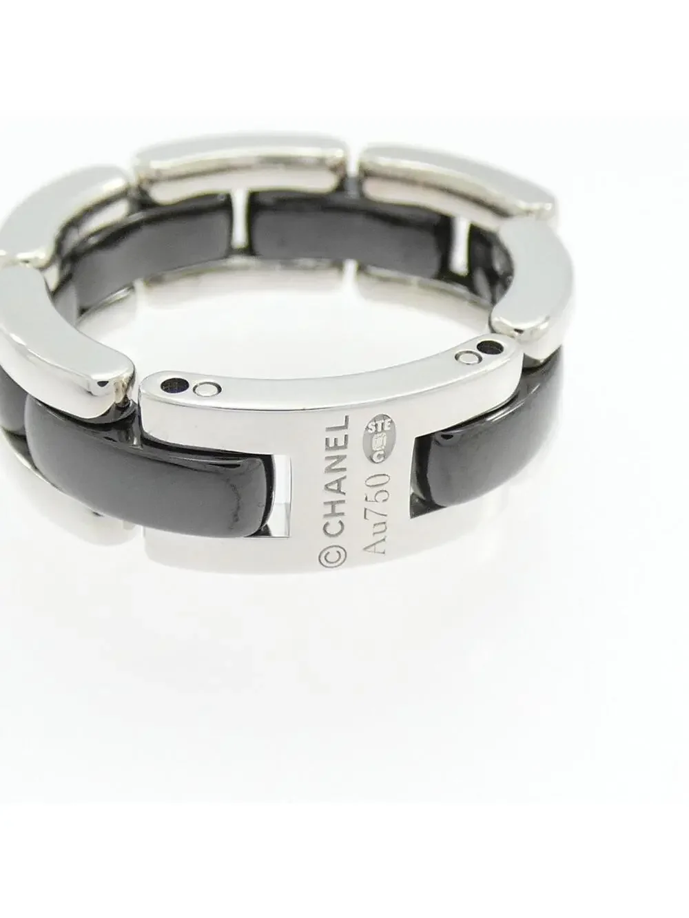 Chanel Ultra Collection Ring Ceramic #275657C25B